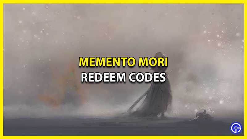 Do Memento Mori Redeem Codes Exist