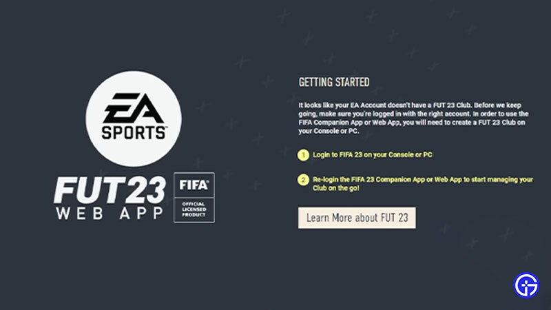  Fix FIFA 23 Web App Not Working Error