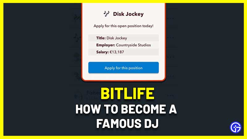 How To Become Famous DJ In Bitlife