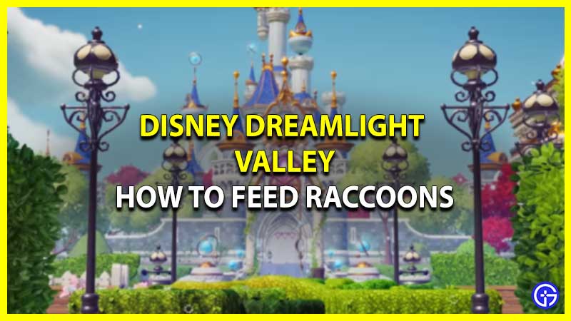 How To Approach And Feed Raccoons In Dreamlight Valley