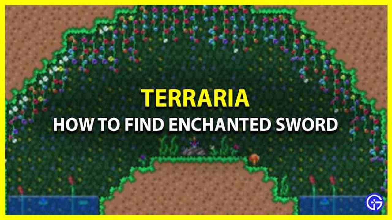How do you get the enchanted sword in terraria