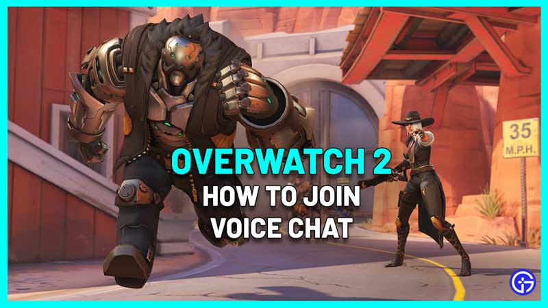 How To Join Voice Chat In Overwatch 2