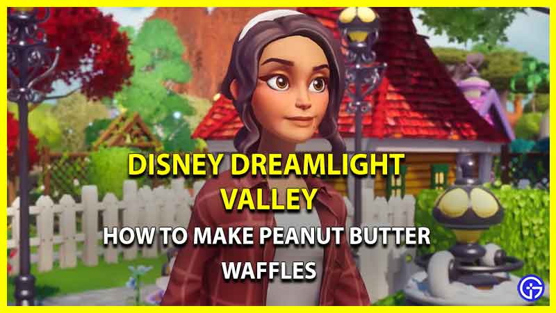 How To Make Peanut Butter Waffles in Disney Dreamlight Valley