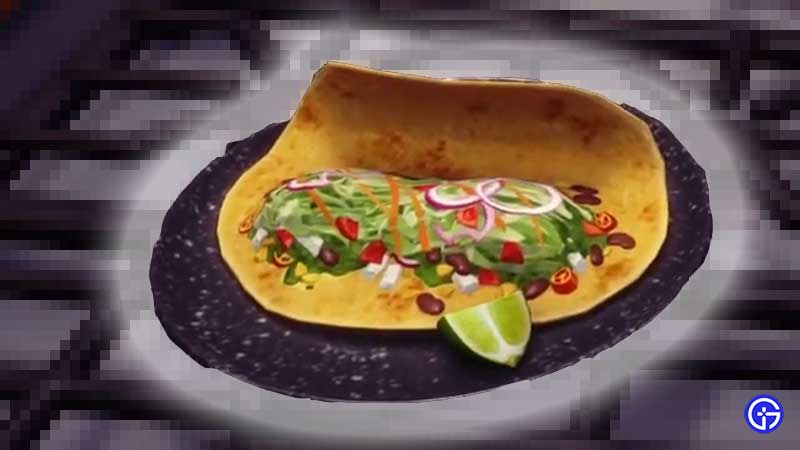 How To Make Vegetarian Taco Disney Dreamlight Valley