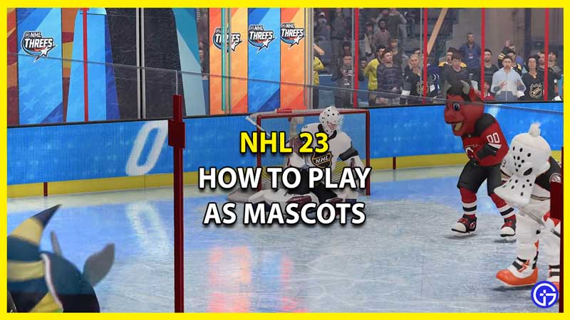 How to Play as Mascots in NHL 23