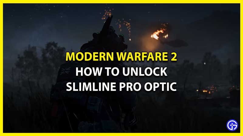 How to Unlock Slimline Pro Optic in MW2