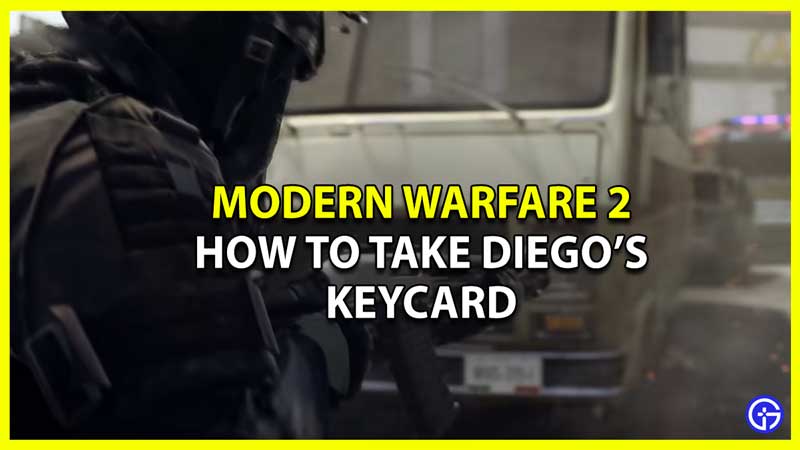 Modern Warfare 2 Take Diego's Keycard Without Killing