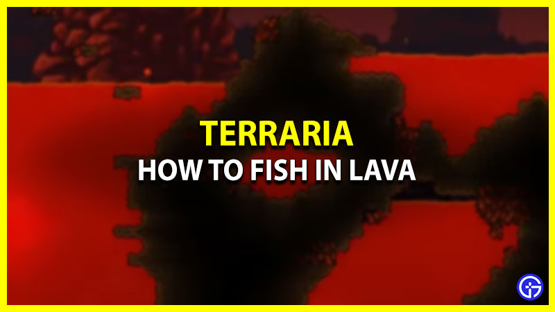 how to fish in lava in terraria