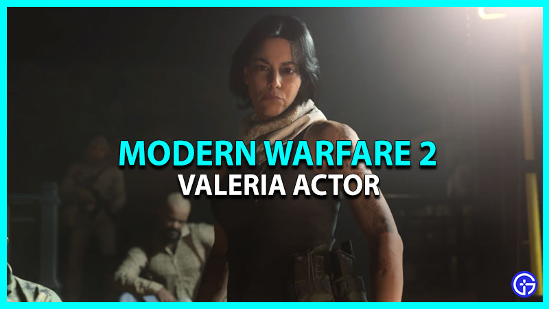 Valeria Actress Modern Warfare 2