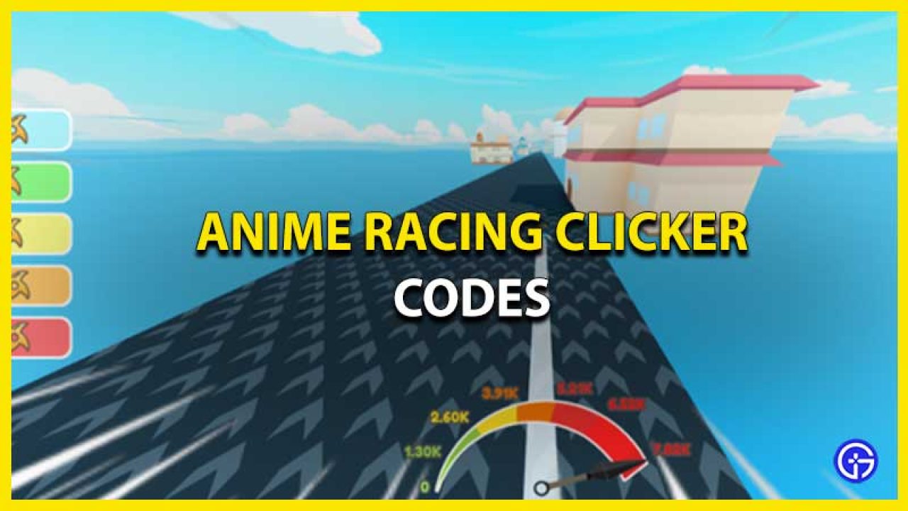 Anime Racing Clicker Codes March 2023