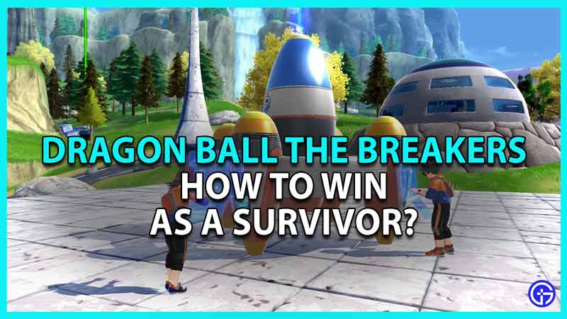 Win as a survivor in Dragon Ball The Breakers