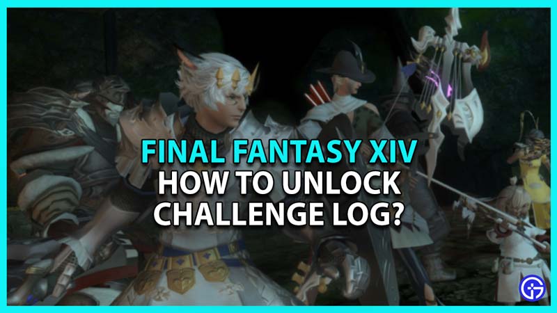 how to unlock challenge log in final fantasy xiv