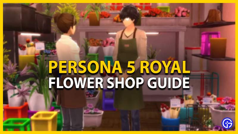 persona 5 royal flower shop guide