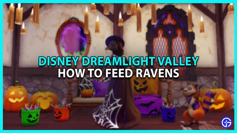 Feed ravens in Disney Dreamlight Valley