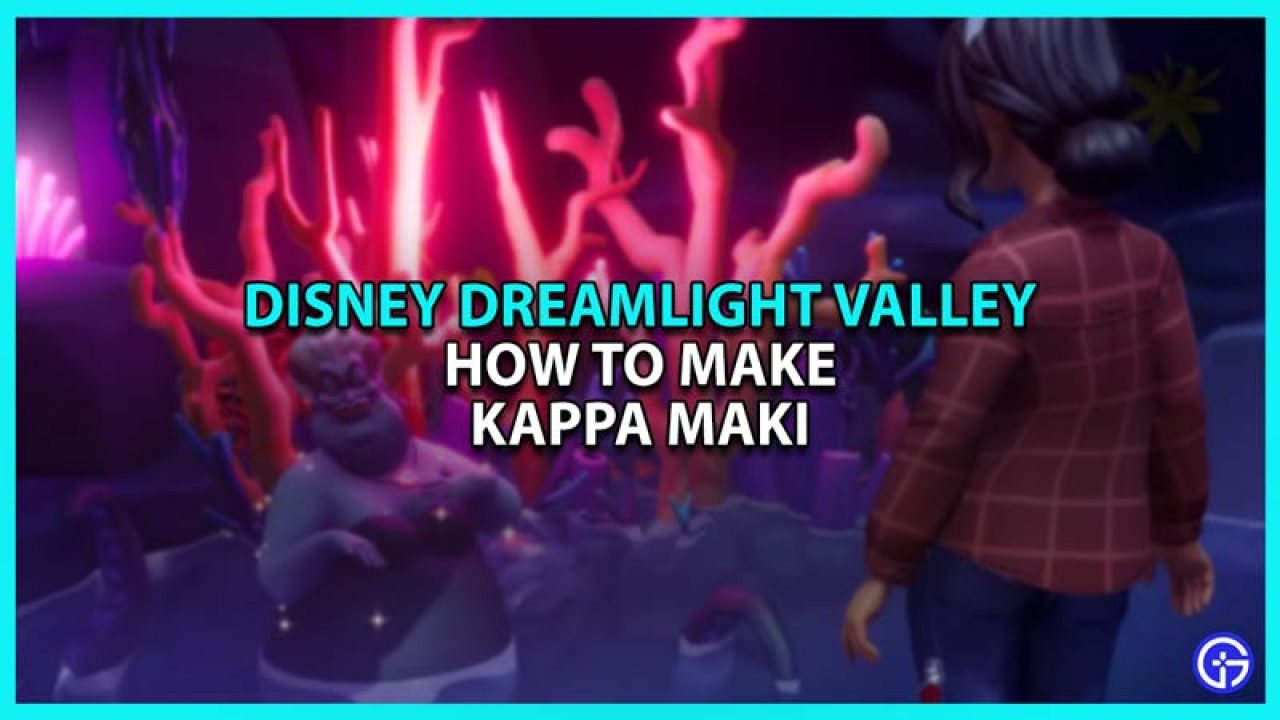 zwaartekracht steekpenningen Gloed How To Make Kappa Maki In Disney Dreamlight Valley