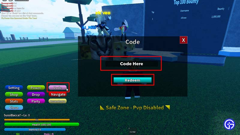 Meme Sea Codes - Roblox - December 2023 