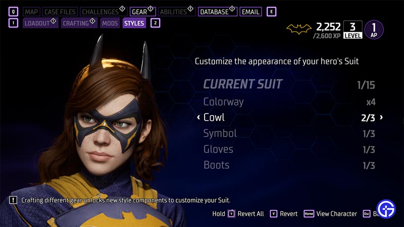 how to use transmogs and colorways in gotham knights