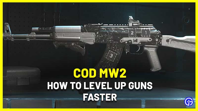 leveling guide weapons fast modern warfare 2