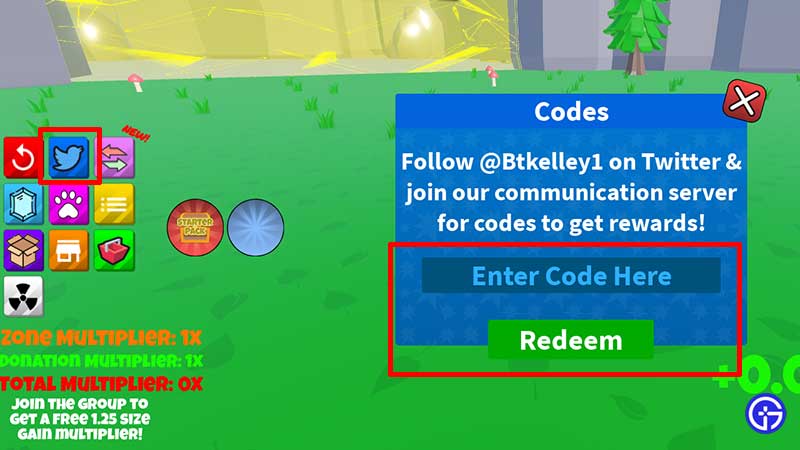 Roblox But Every Second You Grow Codes redeem