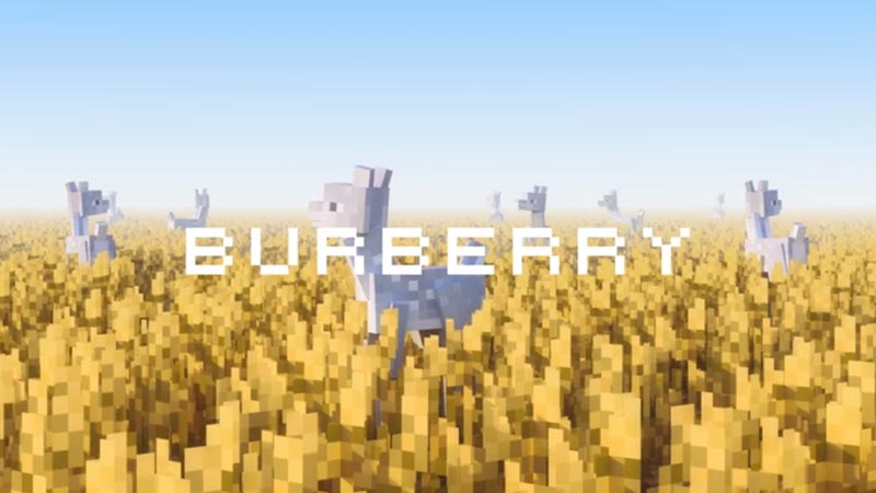 is burberry x minecraft collab going to happen