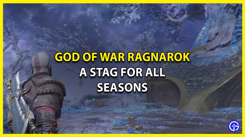 A Stag For All Seasons In God Of War Ragnarok