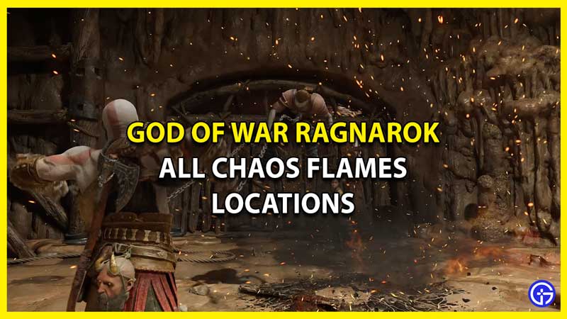 All Chaos Flames Locations In God of War Ragnarok