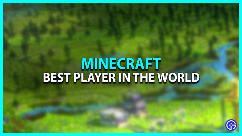 Best Minecraft Player In The World