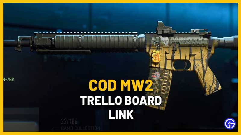 COD MW2 Trello Board Link