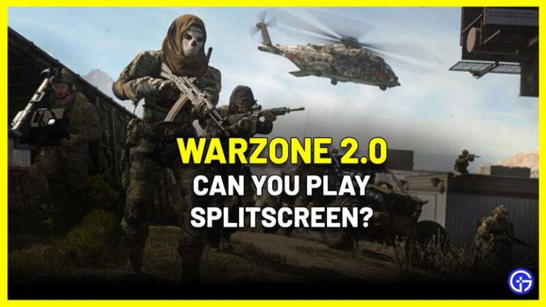 Can You Play Splitscreen In Warzone 2?