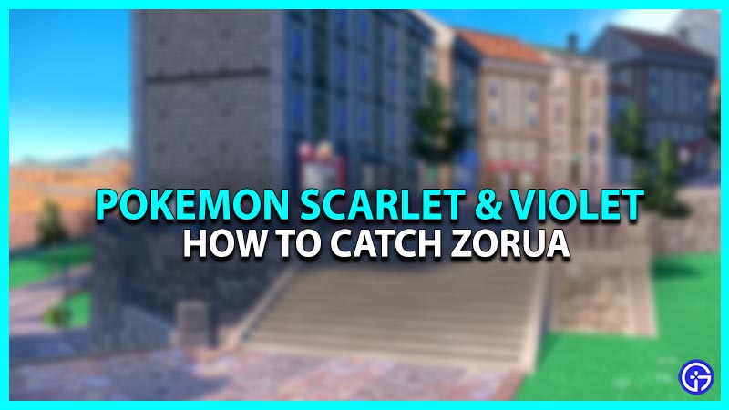 How To Catch Zorua In Pokemon Scarlet & Violet