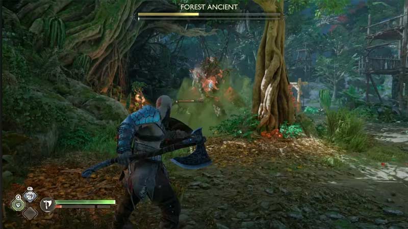 How To Defeat Forest Ancient In God Of War Ragnarok