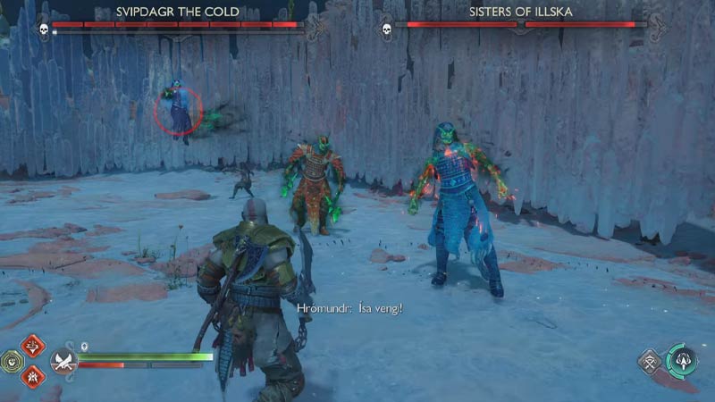 How To Defeat Svipdagr The Cold And The Sisters Of Illska In God Of War Ragnarok