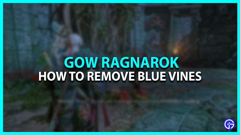 How To Remove Blue Vines In God Of War Ragnarok