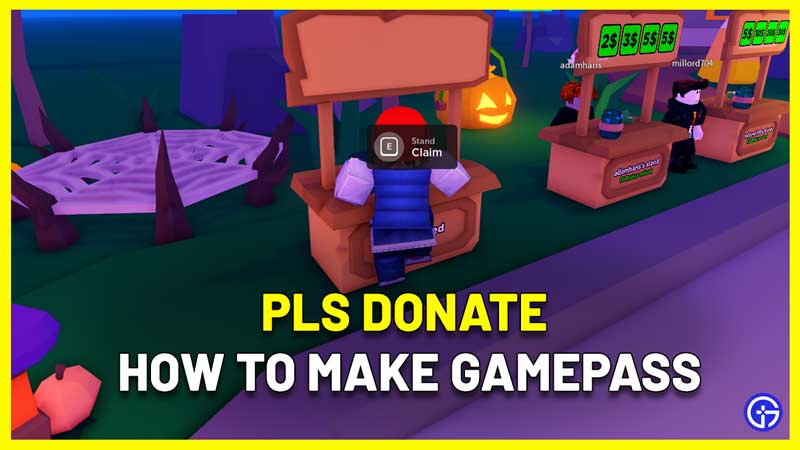 How to Make Gamepass in Roblox Pls Donate