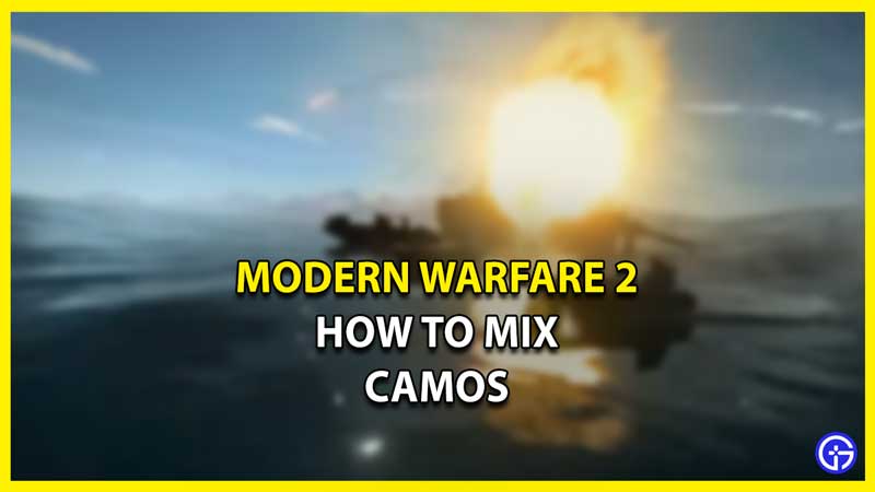 How to Mix Camos in MW2