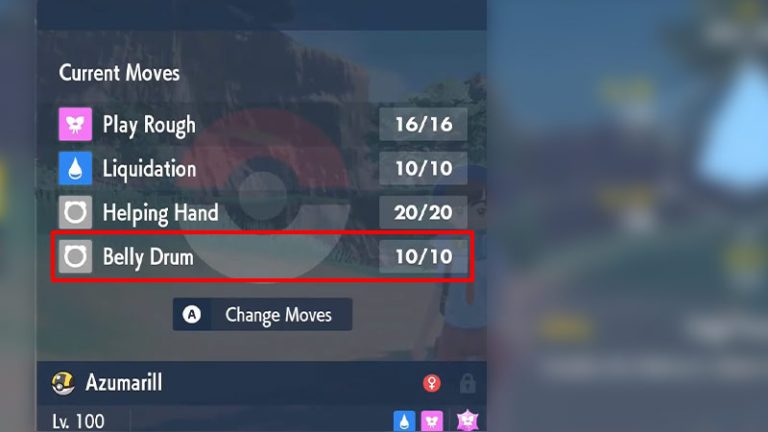 How To Get Belly Drum Tm In Pokemon Scarlet And Violet Azumarill 1200