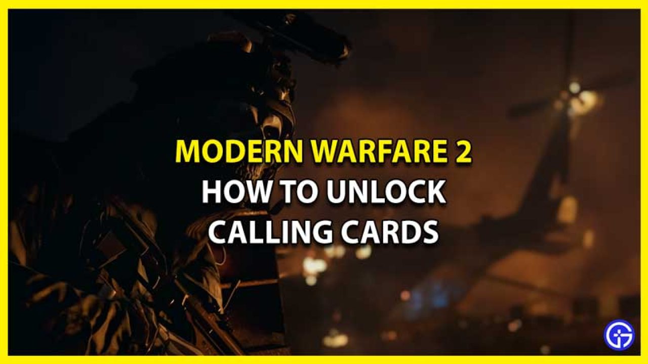 How to unlock all Calling Cards in Modern Warfare 2  Dexerto