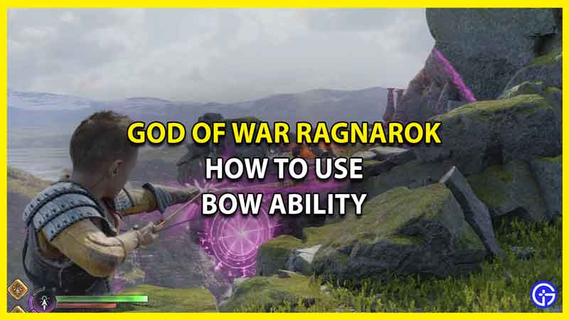 How to Use Bow Ability in God of War Ragnarok