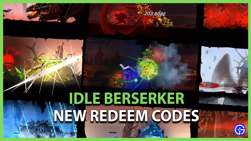 IDLE Berserker Action RPG Codes