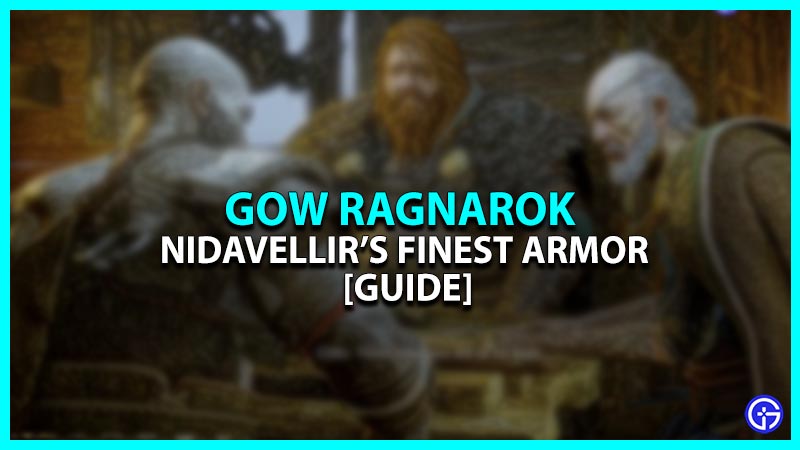 Nidavellir's Finest Armor In GoW Ragnarok