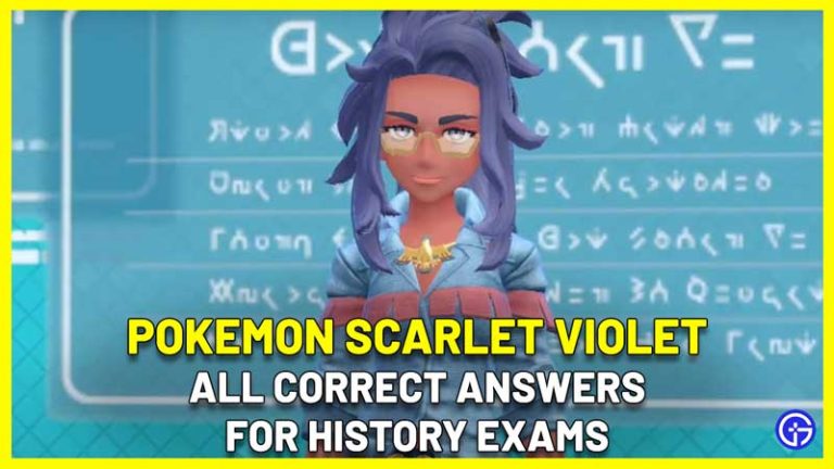 Pokemon Scarlet Violet All History Answers Midterm And Final Exams