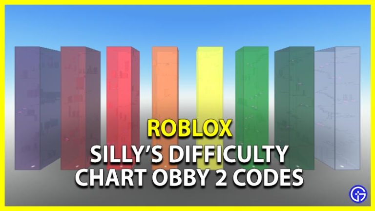 Silly’s Difficulty Chart Obby 2 Codes (November 2022)