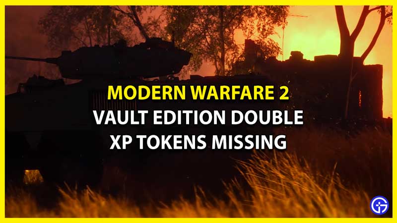 Vault Edition Double XP Tokens Missing in MW2