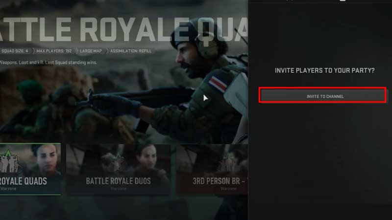Warzone 2.0 Invite Friends Social Not Working