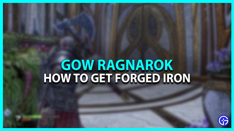 Where To Get Forged Iron In God Of War Ragnarok