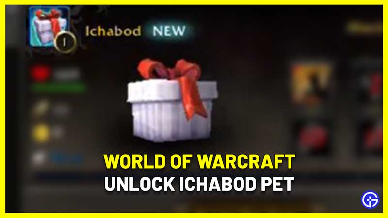 world of warcraft ichabod pet event