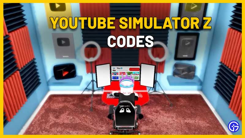 Youtube Simulator Z Secret Codes