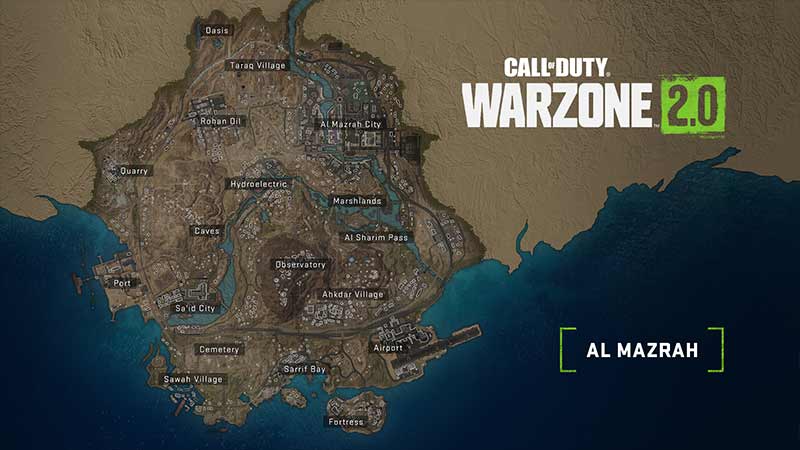 Future of Warzone Al Mazrah Map 