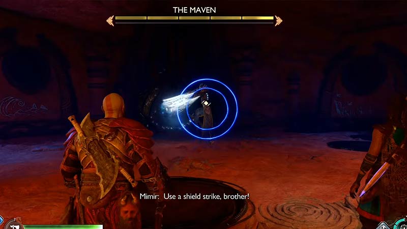 Beat Maven in GoW Ragnarok Elven Sanctum