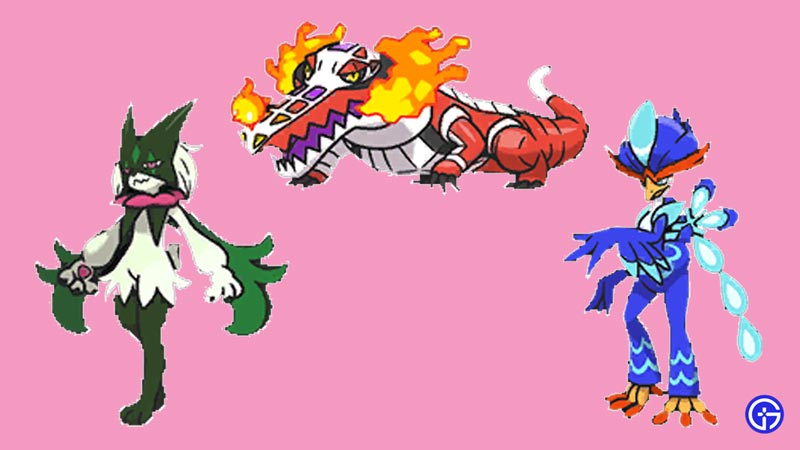 pokemon scarlet violet best team to use based on all starters